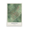 Map of Middletown, Virginia, 12 x 18 inch unframed archival matte print