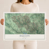Map of Dale City, Virginia, 12 x 18 inch unframed archival matte print
