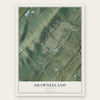 Shawneeland, Virginia map print, the full design