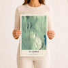 Map of St. George, Vermont, 12 x 18 inch unframed archival matte print