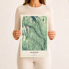 Map of Sutton, Vermont, 12 x 18 inch unframed archival matte print