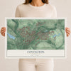 Map of Covington, Washington, 12 x 18 inch unframed archival matte print