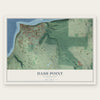 Dash Point, Washington map print, the full design
