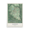 Map of Edgewood, Washington, 12 x 18 inch unframed archival matte print