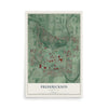 Map of Frederickson, Washington, 12 x 18 inch unframed archival matte print
