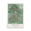 Map of Maple Valley, Washington, 12 x 18 inch unframed archival matte print