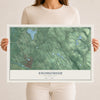 Map of Snohomish, Washington, 12 x 18 inch unframed archival matte print