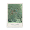 Map of South Prairie, Washington, 12 x 18 inch unframed archival matte print