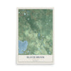 Map of Beaver Brook, Wisconsin, 12 x 18 inch unframed archival matte print