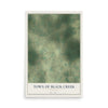 Map of the Town of Black Creek, Wisconsin, 12 x 18 inch unframed archival matte print