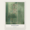 Bluffview, Wisconsin map print, the full design