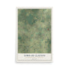 Map of the Town of Clayton, Winnebago County, Wisconsin, 12 x 18 inch unframed archival matte print
