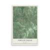 Map of the Town of Colfax, Wisconsin, 12 x 18 inch unframed archival matte print