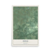 Map of Doyle, Wisconsin, 12 x 18 inch unframed archival matte print