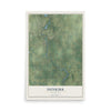 Map of Dunkirk, Wisconsin, 12 x 18 inch unframed archival matte print