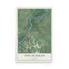 Map of the Town of Durand, Wisconsin, 12 x 18 inch unframed archival matte print