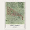 Enderis Park, Wisconsin map print, the full design