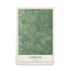 Map of Fairbanks, Wisconsin, 12 x 18 inch unframed archival matte print