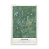 Map of Freedom, Forest County, Wisconsin, 12 x 18 inch unframed archival matte print