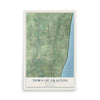 Map of the Town of Grafton, Wisconsin, 12 x 18 inch unframed archival matte print