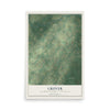 Map of Grover, Marinette County, Wisconsin, 12 x 18 inch unframed archival matte print