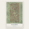 Harambee, Wisconsin map print, the full design