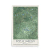 Map of the Town of Harrison, Lincoln County, Wisconsin, 12 x 18 inch unframed archival matte print