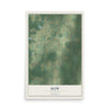 Map of How, Wisconsin, 12 x 18 inch unframed archival matte print