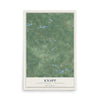 Map of Knapp, Jackson County, Wisconsin, 12 x 18 inch unframed archival matte print