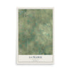 Map of La Prairie, Wisconsin, 12 x 18 inch unframed archival matte print