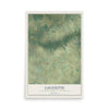 Map of Lafayette, Walworth County, Wisconsin, 12 x 18 inch unframed archival matte print