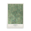 Map of Liberty, Manitowoc County, Wisconsin, 12 x 18 inch unframed archival matte print