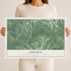 Map of Lincoln, Trempealeau County, Wisconsin, 12 x 18 inch unframed archival matte print