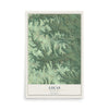 Map of Lucas, Wisconsin, 12 x 18 inch unframed archival matte print