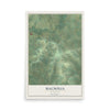Map of Magnolia, Wisconsin, 12 x 18 inch unframed archival matte print