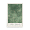 Map of the Town of Milladore, Wisconsin, 12 x 18 inch unframed archival matte print