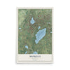 Map of Muskego, Wisconsin, 12 x 18 inch unframed archival matte print