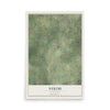 Map of Nekimi, Wisconsin, 12 x 18 inch unframed archival matte print