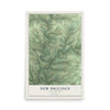 Map of New Diggings, Wisconsin, 12 x 18 inch unframed archival matte print