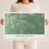Map of the Town of Niagara, Wisconsin, 12 x 18 inch unframed archival matte print