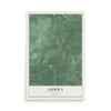 Map of Ojibwa, Wisconsin, 12 x 18 inch unframed archival matte print