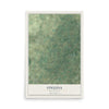 Map of Oneida, Wisconsin, 12 x 18 inch unframed archival matte print