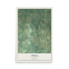 Map of Oulu, Wisconsin, 12 x 18 inch unframed archival matte print