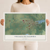 Map of Palmyra, Wisconsin, 12 x 18 inch unframed archival matte print
