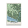 Map of the Town of Pepin, Wisconsin, 12 x 18 inch unframed archival matte print