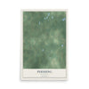 Map of Pershing, Wisconsin, 12 x 18 inch unframed archival matte print