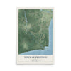Map of the Town of Peshtigo, Wisconsin, 12 x 18 inch unframed archival matte print