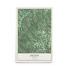Map of Pigeon, Wisconsin, 12 x 18 inch unframed archival matte print
