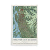 Map of Prairie du Chien, Wisconsin, 12 x 18 inch unframed archival matte print