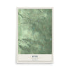 Map of Rose, Wisconsin, 12 x 18 inch unframed archival matte print